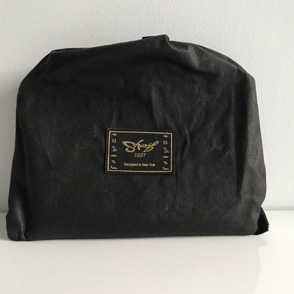 Sharif Disco Black Silver Glitter Genuine Leather Clutch Bag - Picture 14 of 14